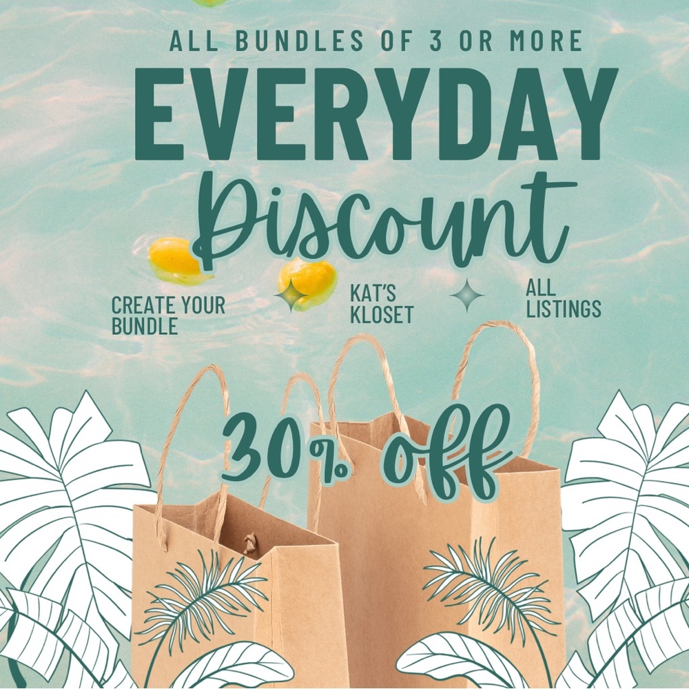 Everyday Discount 30% off